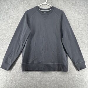 Mack Weldon Pullover Sweater Men Size Small Gray Winter Casual Crew Neck